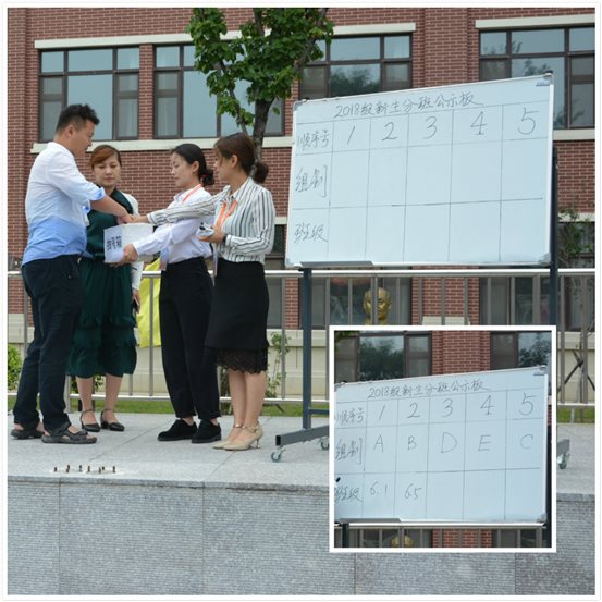 （3）家长代表抽取号码球进行分班过程及结果公示